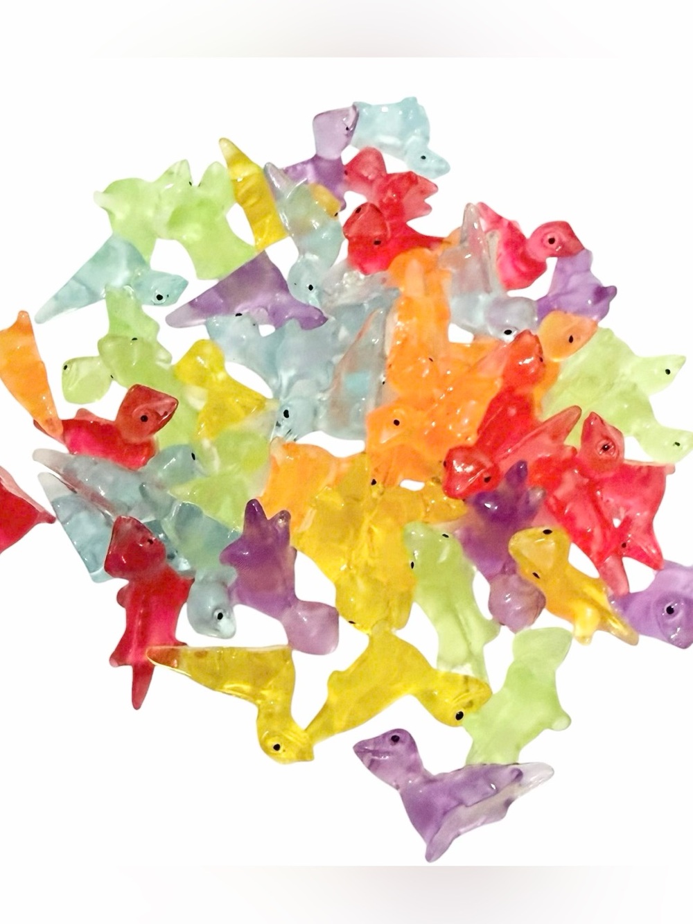 Toy Mini 1” Lizards 50ct Glow-In-The-Dark Gecko